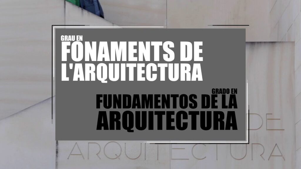estudiar arquitectura valencia