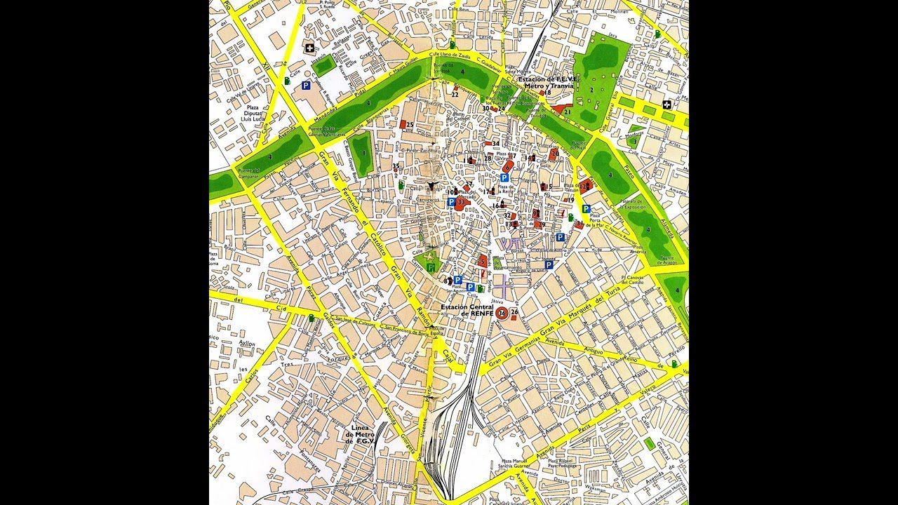 mapa subareas comunidad valenciana