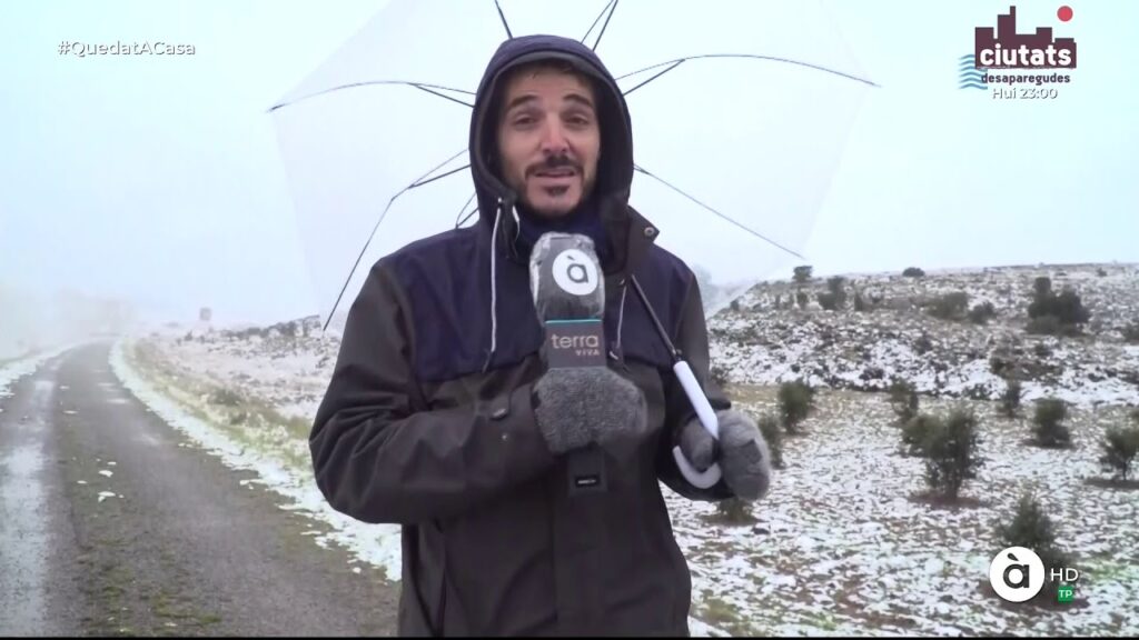 mapa nieve comunidad valenciana