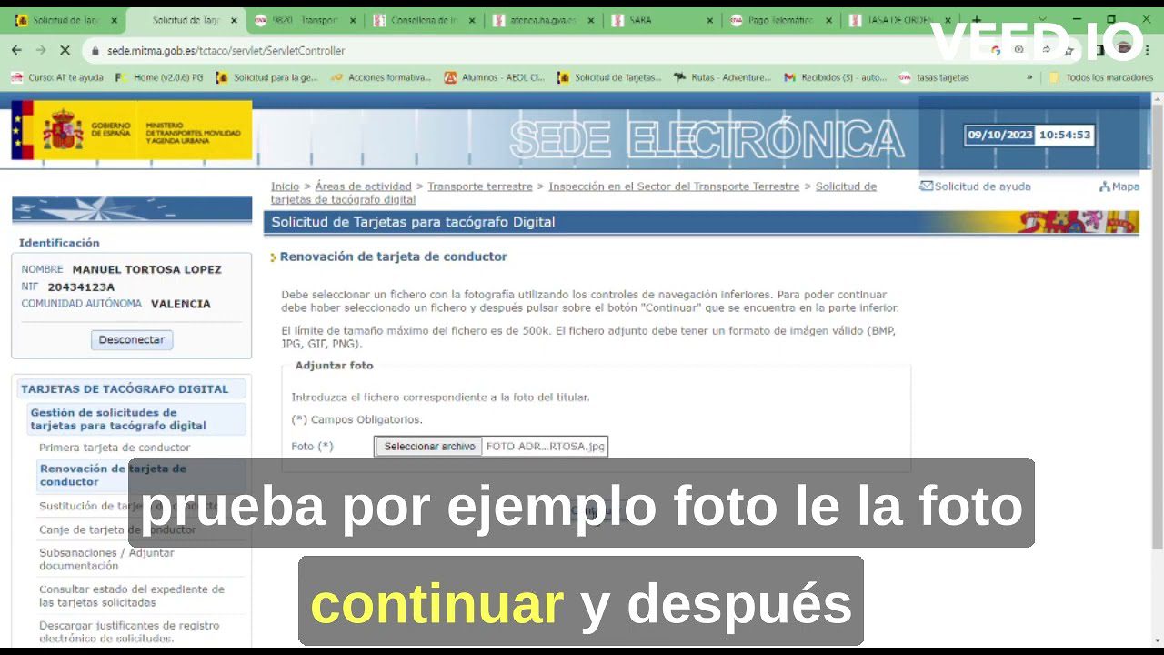 comunidad valenciana tacografo