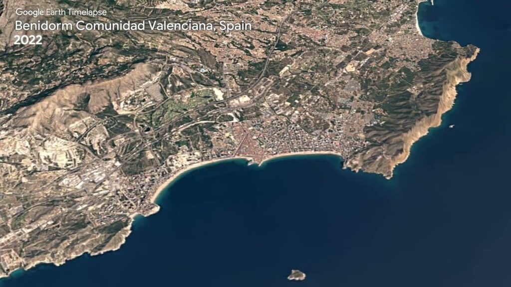 avenida comunidad valenciana benidorm mapa