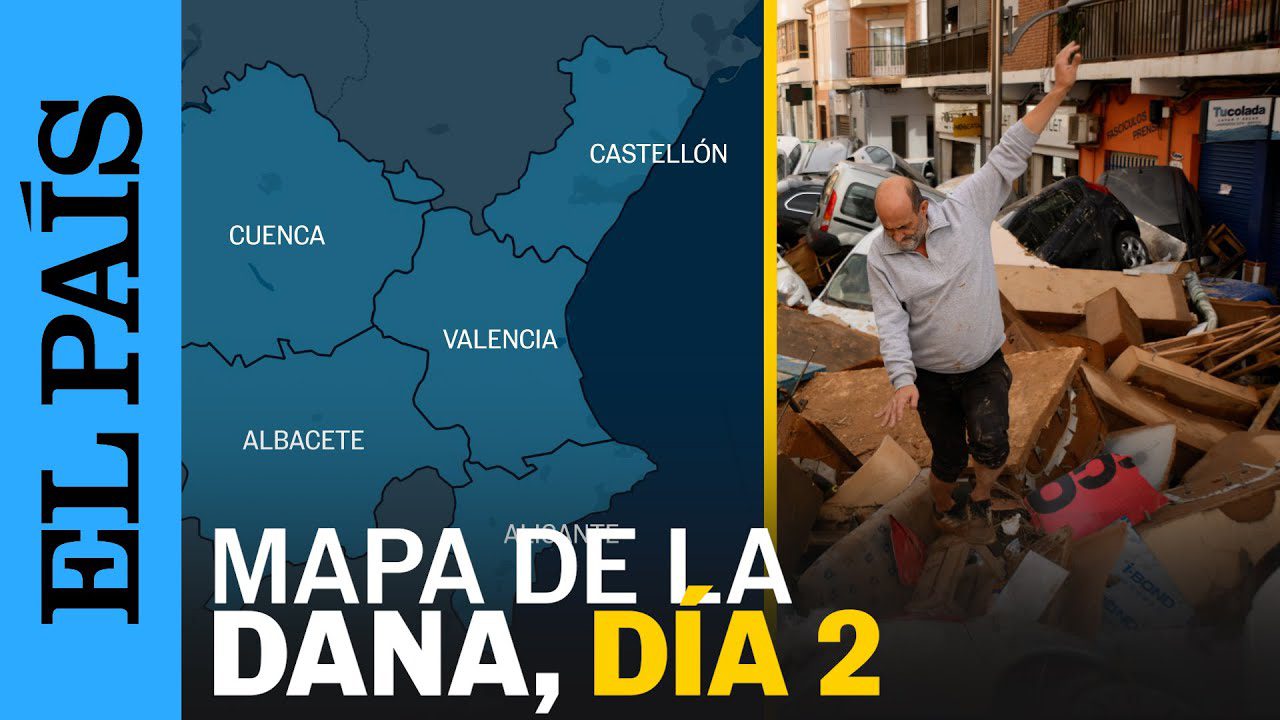 comunidad-valenciana-dana-mapa - Valencia Noticias 24h comunidad valenciana dana mapa