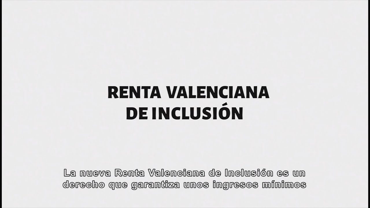 comunidad valenciana renta