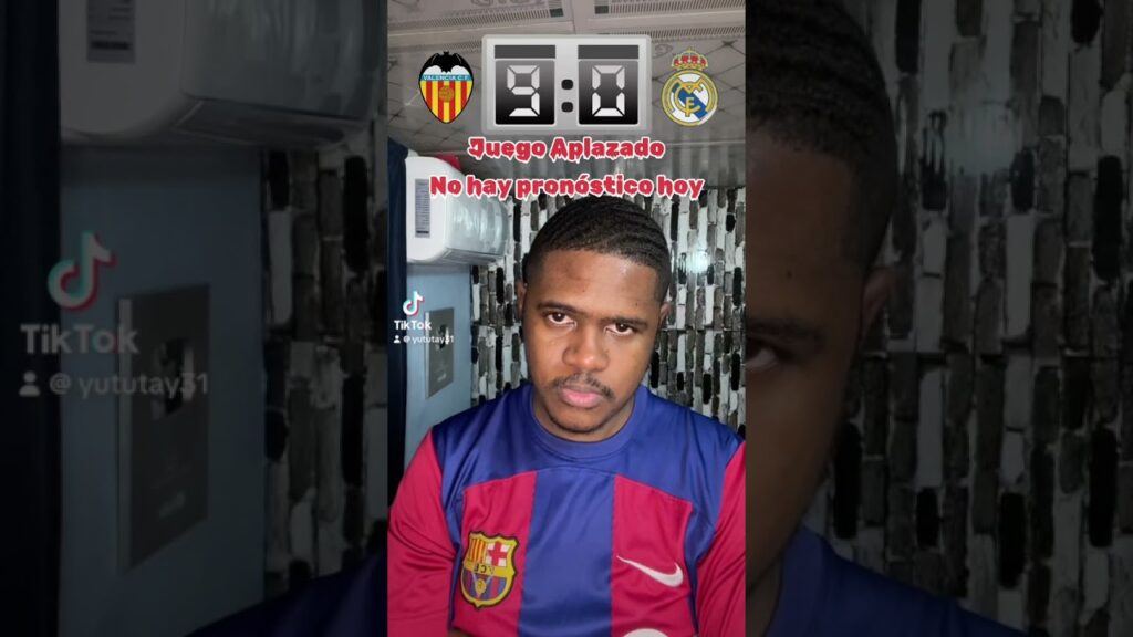 cómo quedó el valencia contra el real madrid ayer