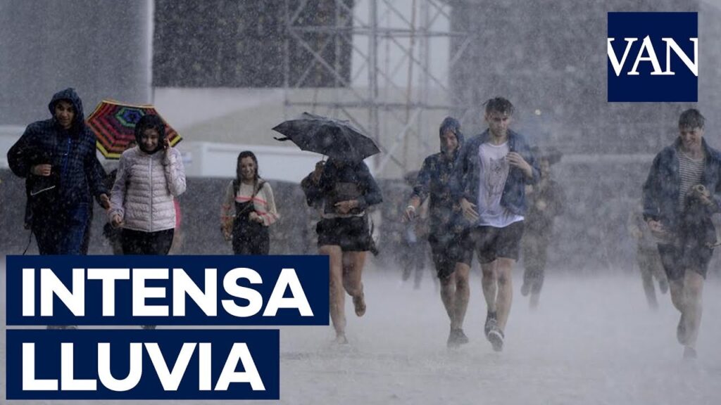 en barcelona está lloviendo
