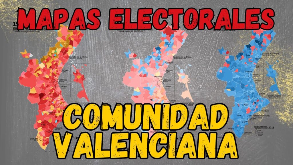 mapa elecciones comunidad valenciana