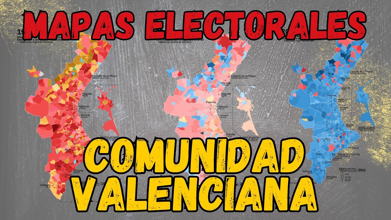 mapa-elecciones-comunidad-valenciana - Valencia Noticias 24h mapa elecciones comunidad valenciana