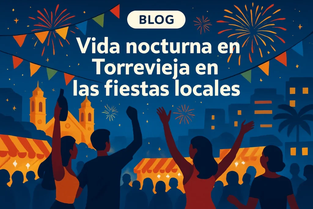 vida nocturna en Torrevieja en las fiestas locales