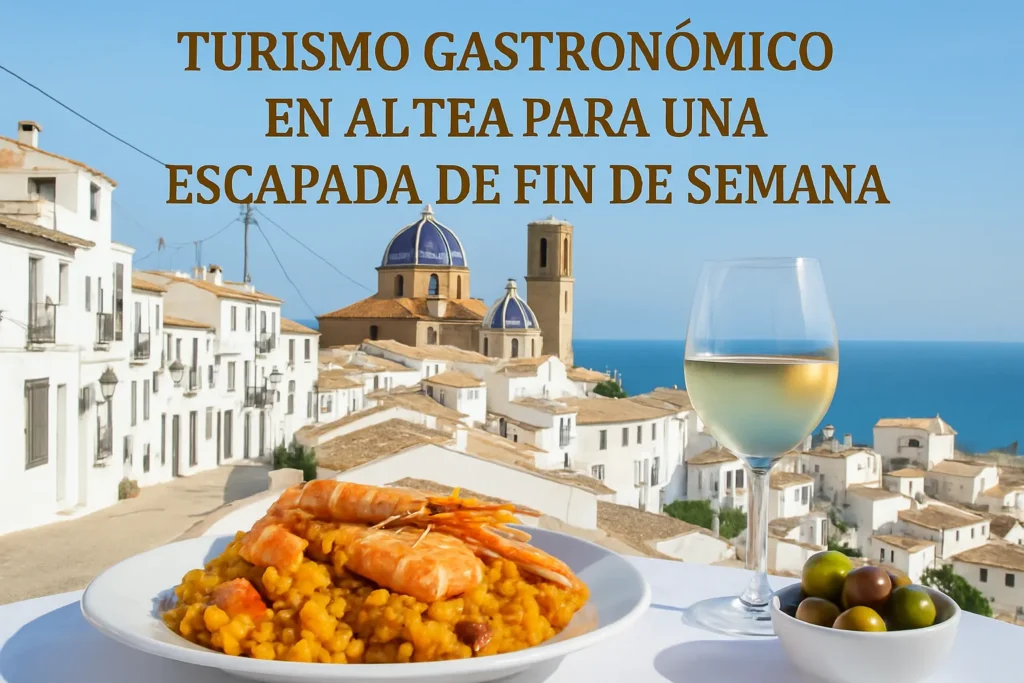 turismo gastronómico en Altea para una escapada de fin de semana