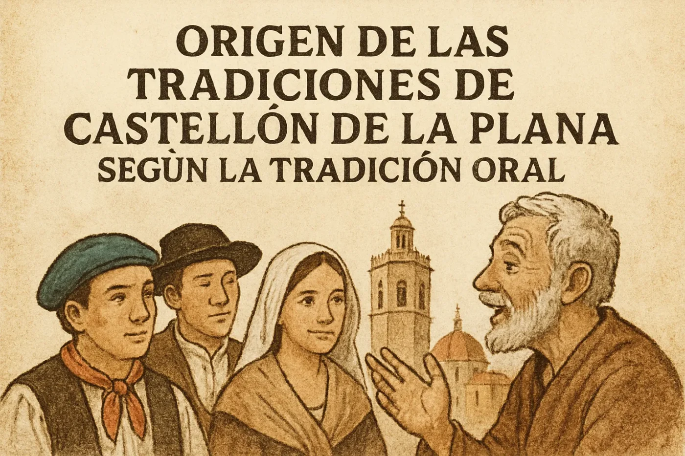 origen de las tradiciones de Castellón de la Plana según la tradición oral