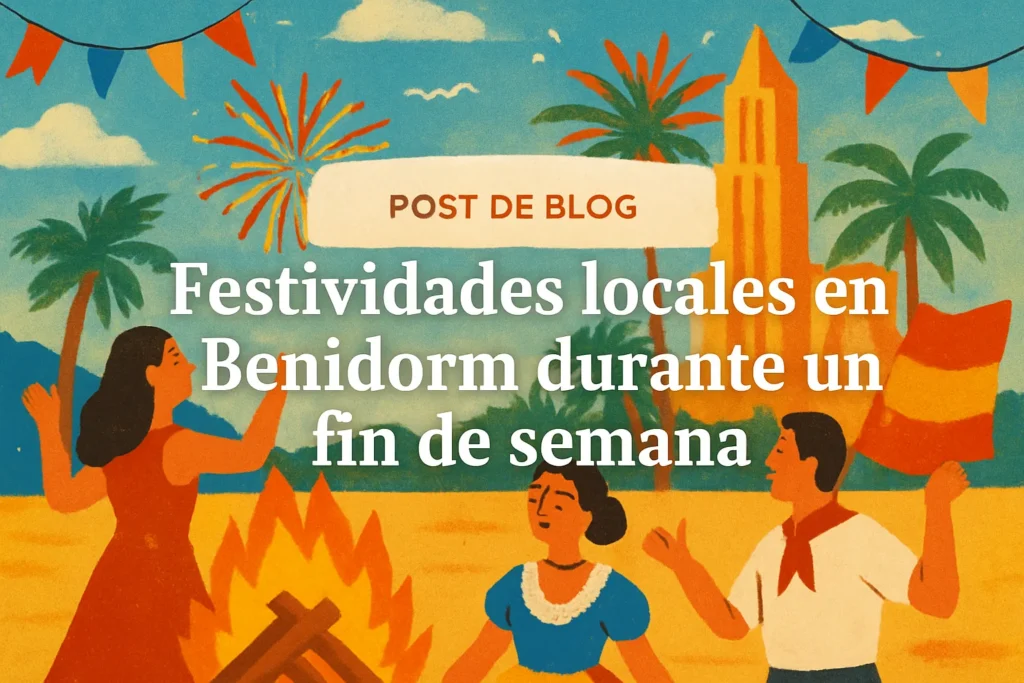 festividades locales en Benidorm durante un fin de semana