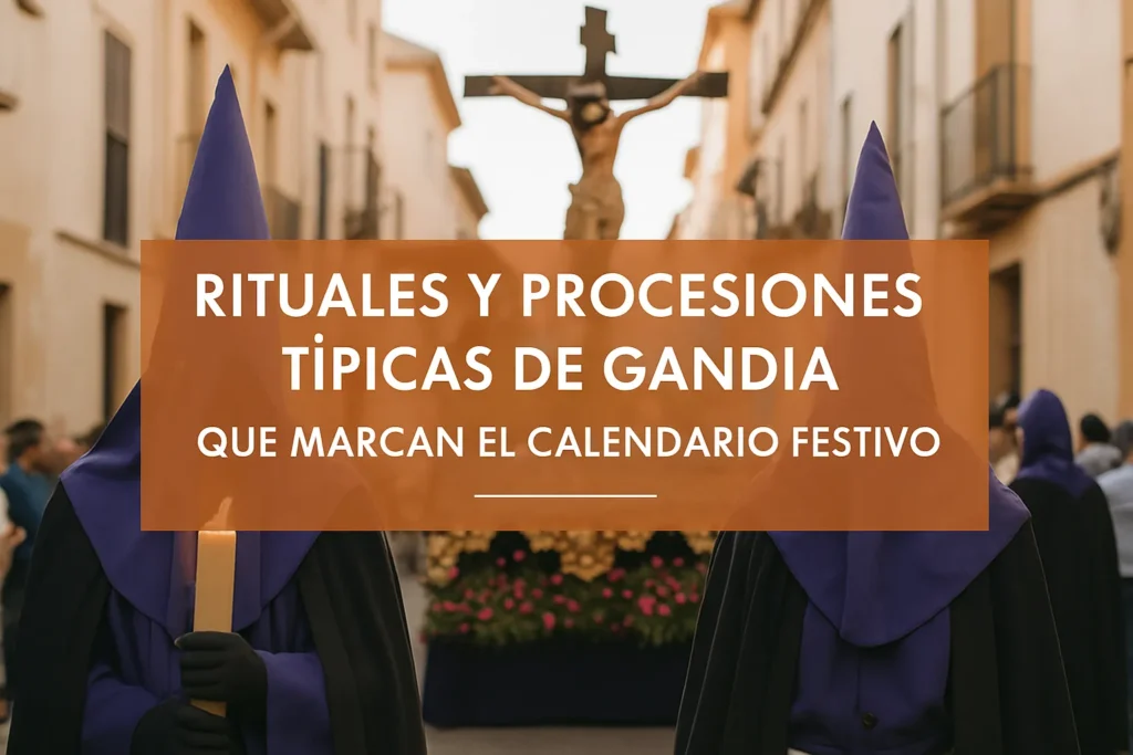 rituales y procesiones típicas de Gandía que marcan el calendario festivo