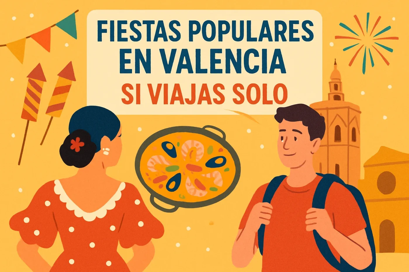 fiestas populares en Valencia si viajas solo