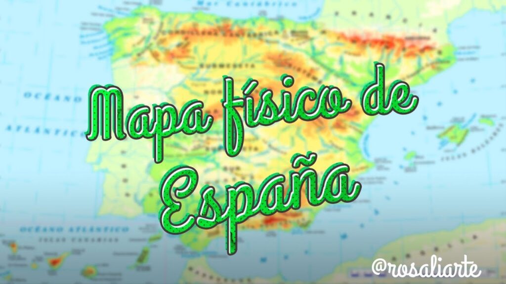 mapa físico comunidad valenciana sin nombres