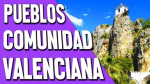 comunidad valenciana mapa pueblos