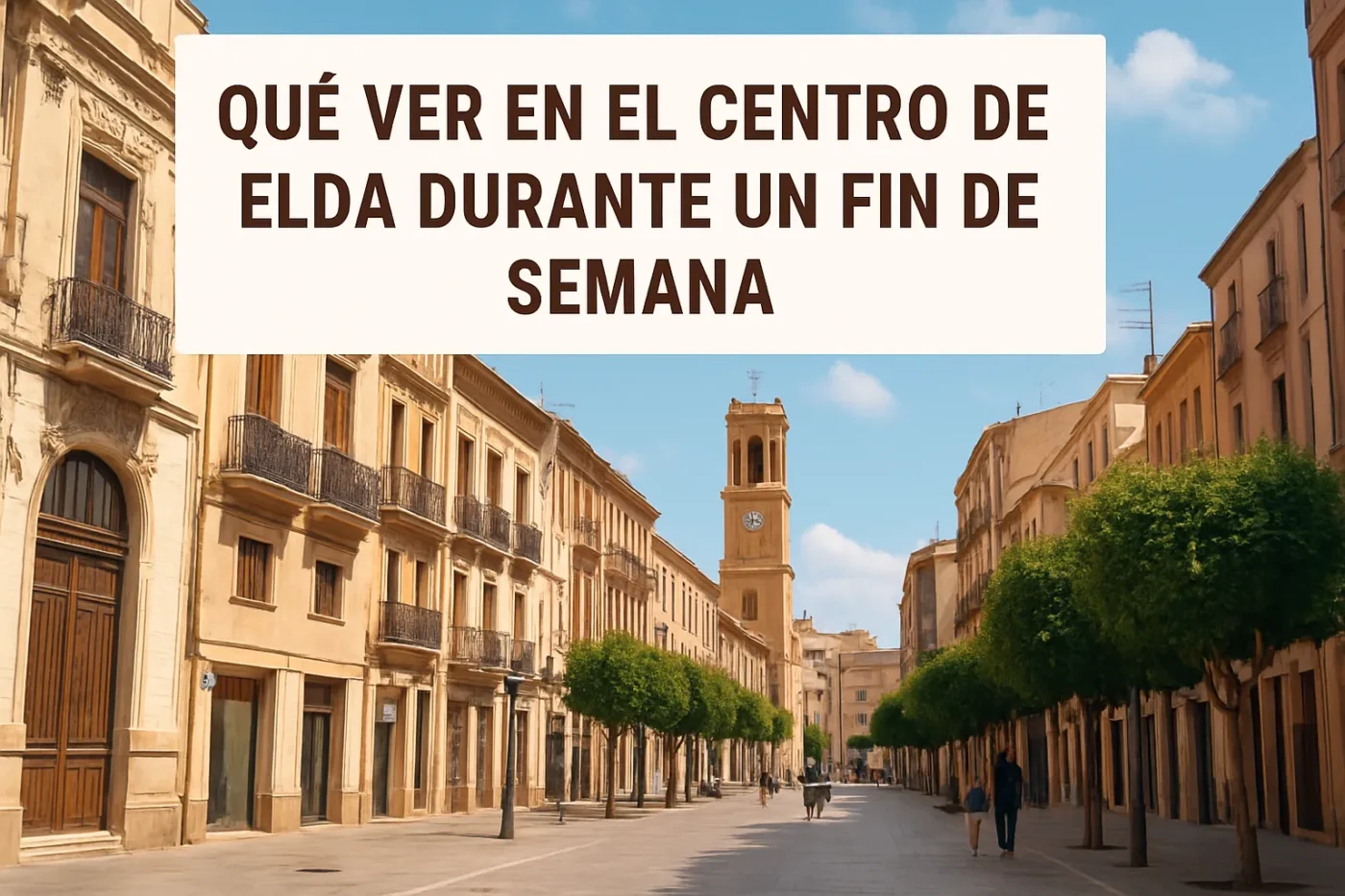 que-ver-en-el-centro-de-Elda-durante-un-fin-de-semana - Valencia Noticias 24h qué ver en el centro de Elda durante un fin de semana