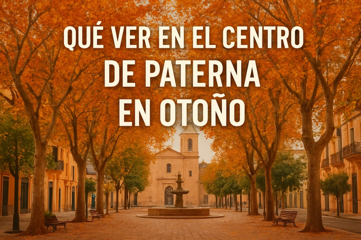 que-ver-en-el-centro-de-Paterna-en-otono - Valencia Noticias 24h qué ver en el centro de Paterna en otoño