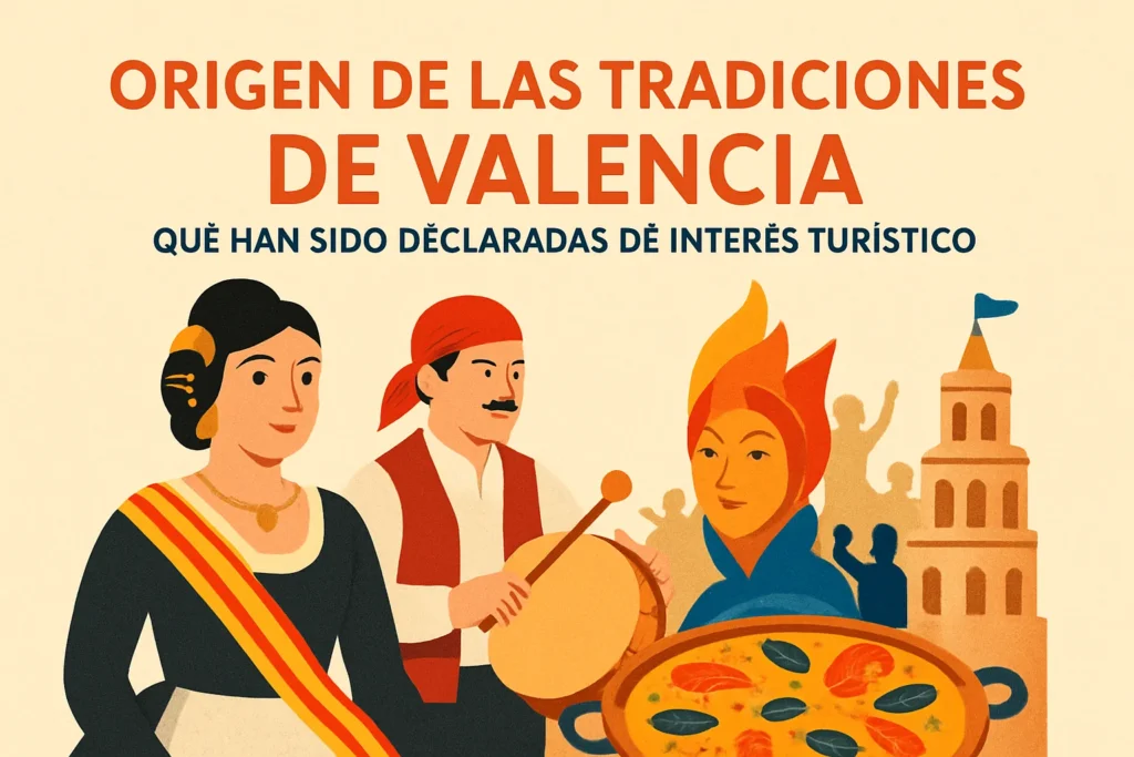 origen de las tradiciones de Valencia que han sido declaradas de interés turístico