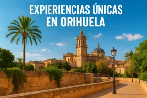 experiencias únicas en Orihuela
