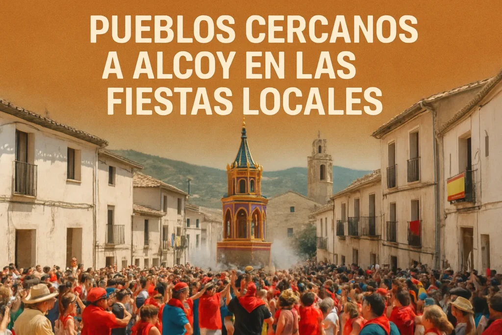pueblos cercanos a Alcoy en las fiestas locales