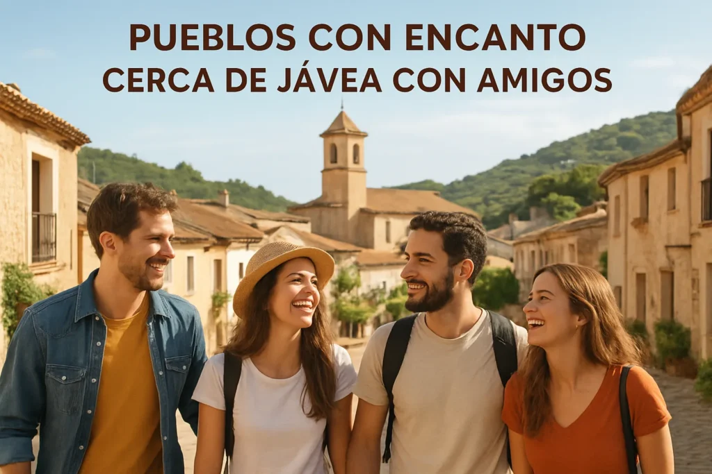 pueblos con encanto cerca de Javea con amigos