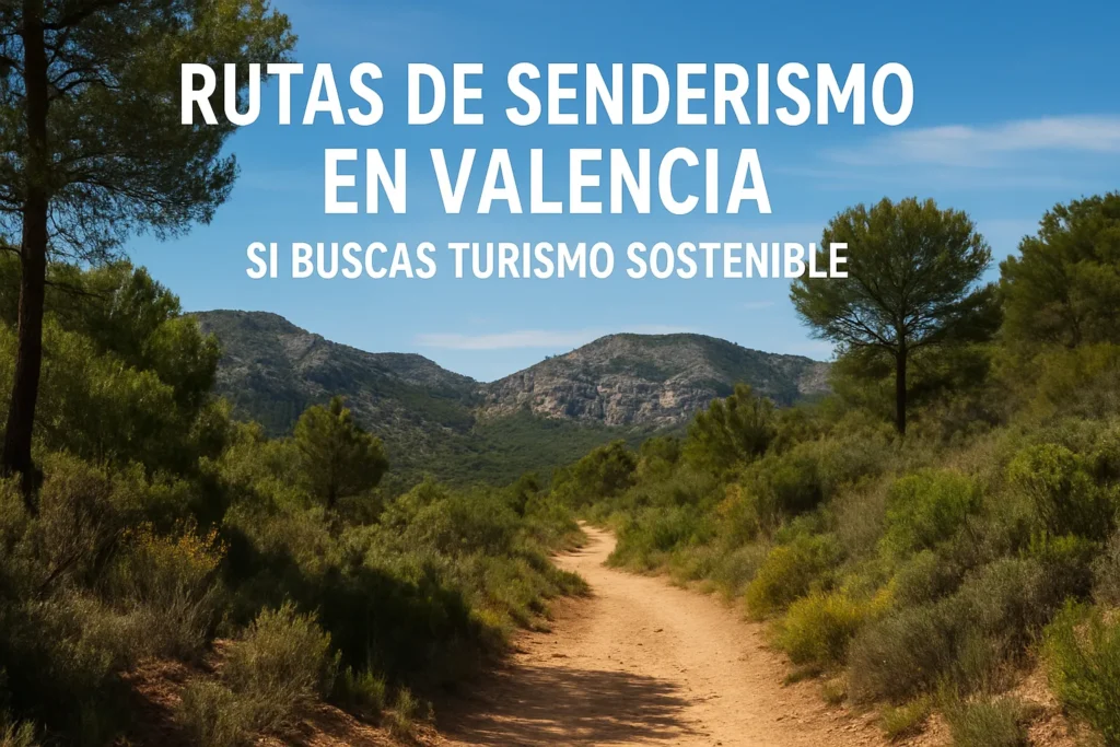 rutas de senderismo en Valencia si buscas turismo sostenible