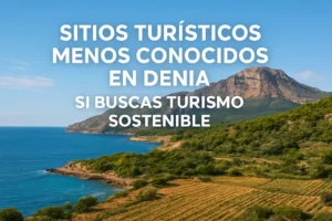 sitios turísticos menos conocidos en Denia si buscas turismo sostenible
